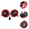 Mikinona Car Horn Set 12v Electric Whistle Horn for Motorcycles