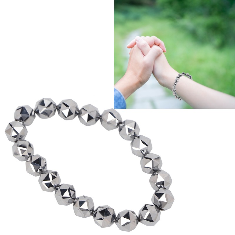 Terahertz Beads Bracelet Anxiety Relief Healing Relaxing Portable Beaded Terahertz