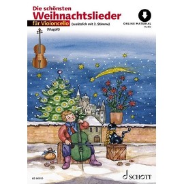 Die schönsten Weihnachtslieder: sehr leicht bearbeitet. 1-2 Violoncelli. (Umrüster-Konsolidierung)