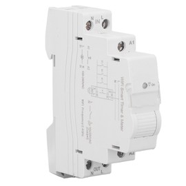 Smart Energy Meter Single Link Single Control Timer Switch with Metering Electricity Monitor AC 100‑240V ATMS1602