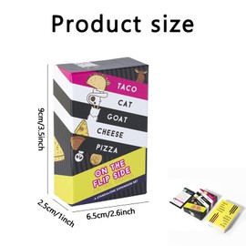 Tbczvx P is for Pizza Game, Pizza Card Game for Kids, Fun Family Party Game Night Activity,10-30 Min Playtime Fast-Paced Matching Game