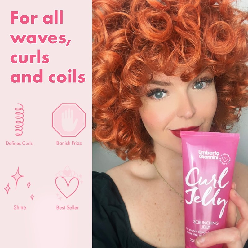 Umberto Giannini Curl Jelly Starter Kit - 3 x 50ml