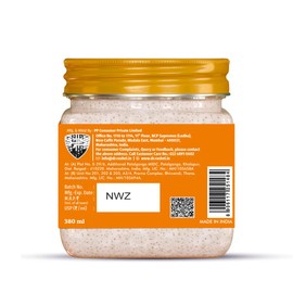 DR.RASHEL Exfoliator For Face & Body (Vitamin C Scrub, 380 ML) | All Skin |Deep Exfoliation | Dead Skin Remover| Tan Removal | Blackhead Remover