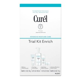Curel Japanese Skin Care Travel Size Toiletries, for Dry, Sensitive Skin, Travel Size Face Wash, Travel Size Lotion, Travel Size Makeup Remove