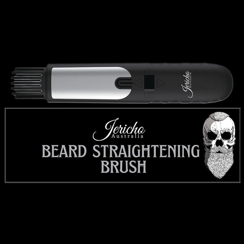 Jericho 2 in 1 Beard Straightening Brush