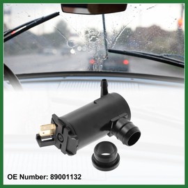 Motoforti Car Windshield Washer Pump 89001132 for Honda Civic 1988-2004 Long-lasting