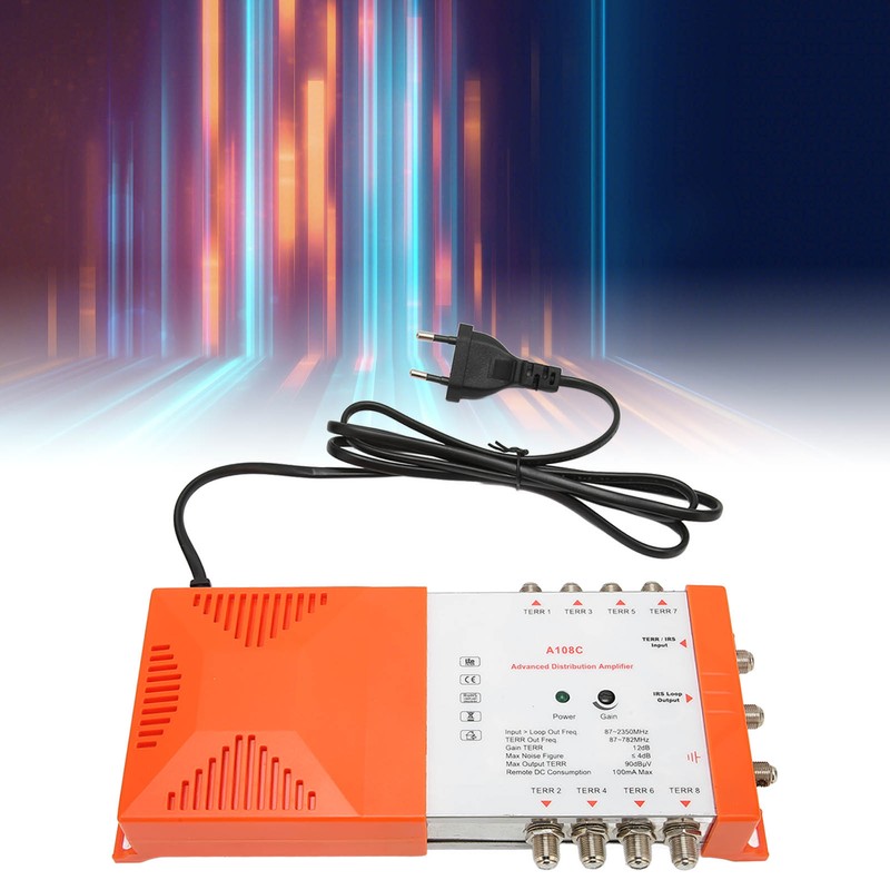 Distribution Amplifiers A108C LTE Filter Professional 8 Channel Distribution Amplifier