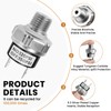 ZDRU 120-150 PSI Air Pressure Switch, 1/4"-18 NPT Male Thread