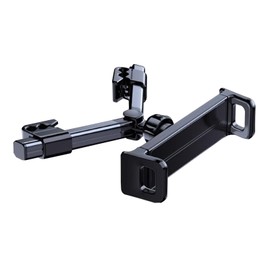Tablet Car Mount | Tablet Mount Car Mount | Backseat Car Holder with Extension Arm, Adjustable Headrest Holder, Tablet Stand for Car, Travel Accessories