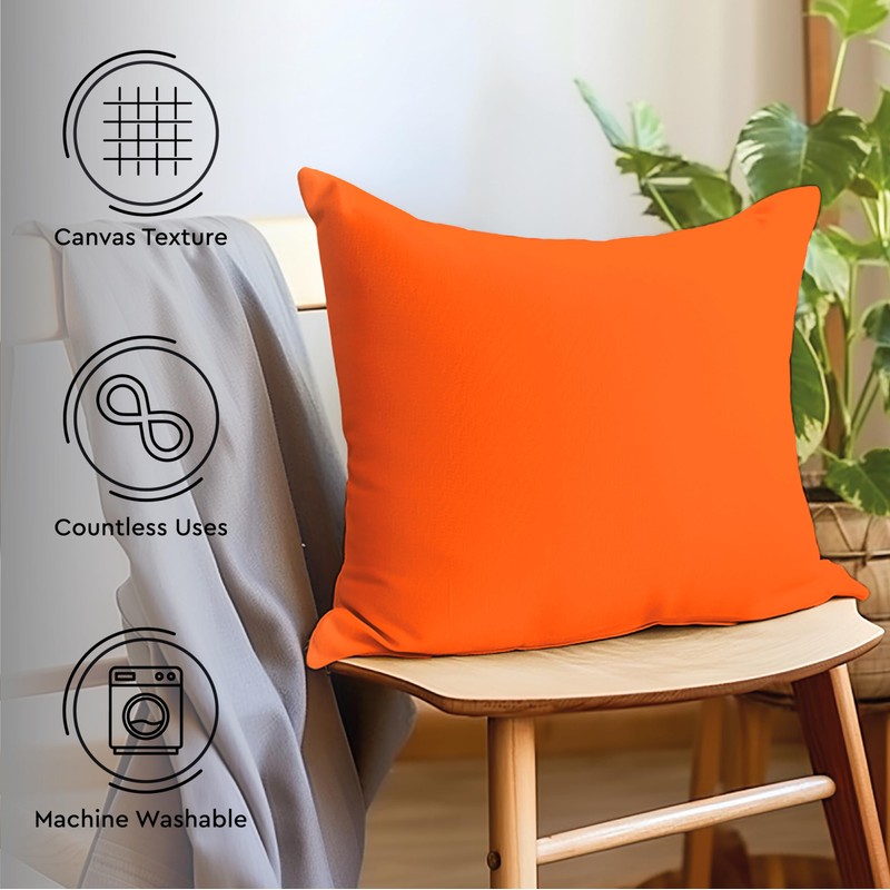 Encasa Homes Cushion Covers 2pc set (40 x 40 cm)