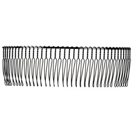 Hero Hair Comb, Wire Comb, Large, J160, Black, 1.4 x 4.5 inches (3.5 x 11.5 cm)