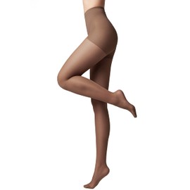 Conte High Waist Full Support Compression Pantyhose Tights with Control Top Active 40, Shade, XX-Large