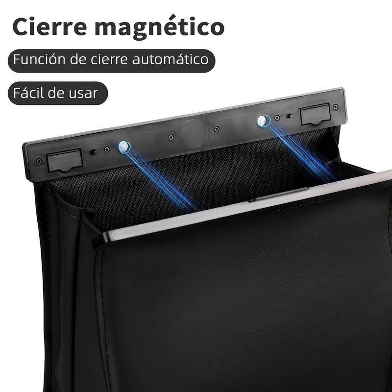 OFFCURVE Cubo de Basura para Coche, Bote Portátil Plegable Antiolor