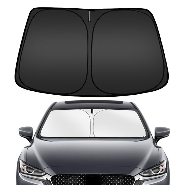 ARISMOTOR Windshield Sun Shade for Mazda 6 2014-2021, Custom Fit