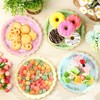 Fairooth 48 PCS Floral Paper Plates Disposable Tea Party Plates