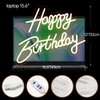 Happy Birthday Neon Sign, Happy Birthday Light Up Sign, Neon