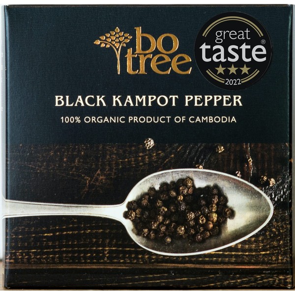 Bo Tree Black Kampot Pepper 90g