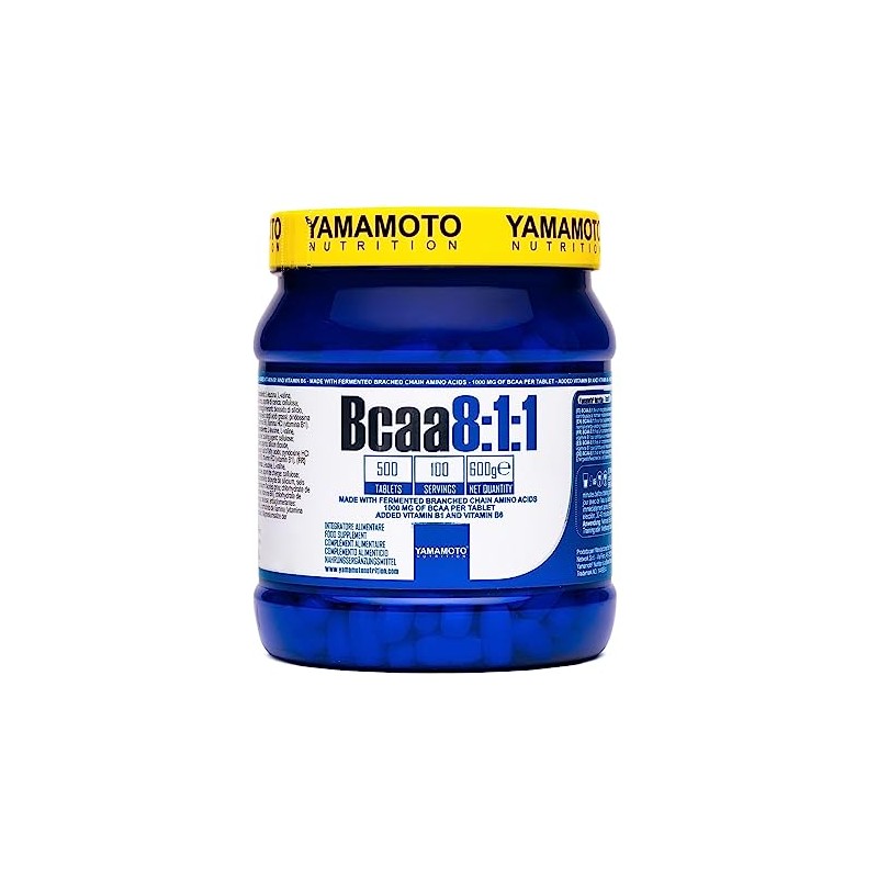 YAMAMOTO NUTRITION Bcaa 8:1:1 500 tablets