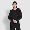 JAJU [JAJU] Women's Sheer Long Sleeve Cardigan 3 Types 1