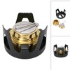 Mini Alcohol Stove Brass Aluminum Alloy Safe Windproof Portable Widely