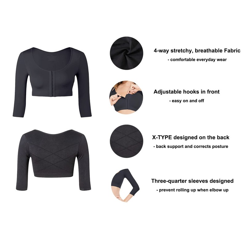 KSKshape - Moldeador de brazo para mujer, con mangas de