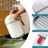 Compact Travel Soap Case - Leak-Proof Lid, Durable Plastic, Hygienic
