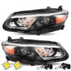 JSBOYAT Projector OEM Style Headlight Assembly Fit for 2016 2017