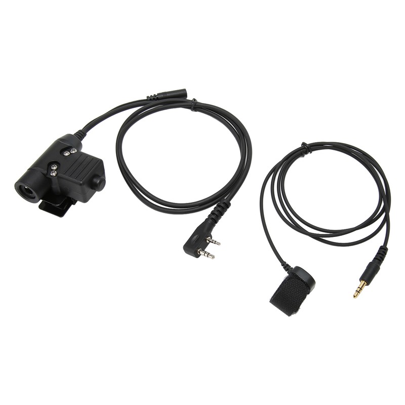 U94 PTT Adapter Push to Talk Button Walkie Talkie Military