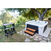Confer Plastics Two Tier 36" Wide Deluxe Hot Tub Step.