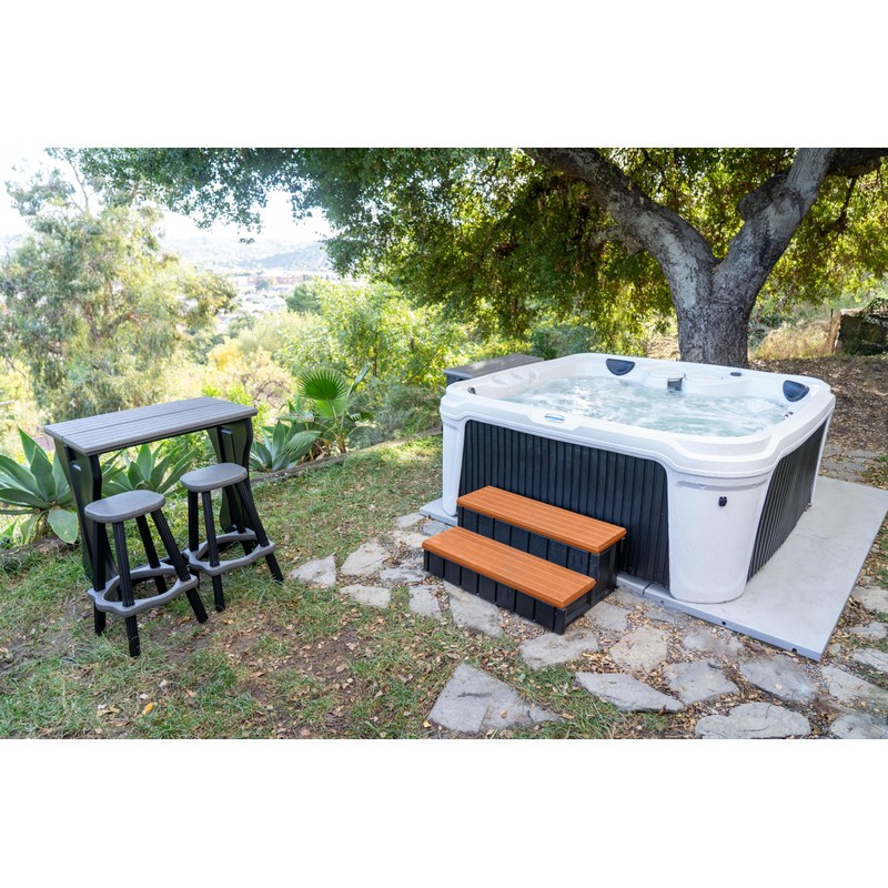 Confer Plastics Two Tier 36" Wide Deluxe Hot Tub Step.