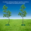 6 Pcs 15.7in Spiral Tree Stake Kits Tree Stakes and