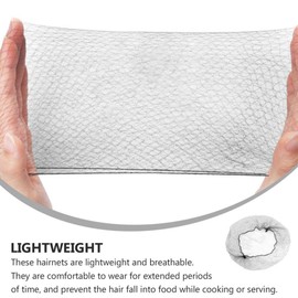 FRCOLOR 100pcs Invisible Hairnet Elastic Mesh Net Nylon Hair Bun Making for Women Girls Ballet Dancer (8 inch)