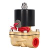 Solenoid Valve Brass Electric 2 Way 1/2in Normally Closed for