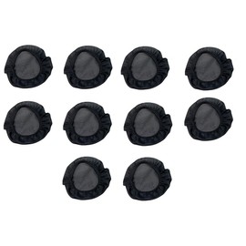 PAX-ASIAN #508 Polyester Washable Work Clothes Fan Protection Net with Fan Cover 10 Pieces Black, Black