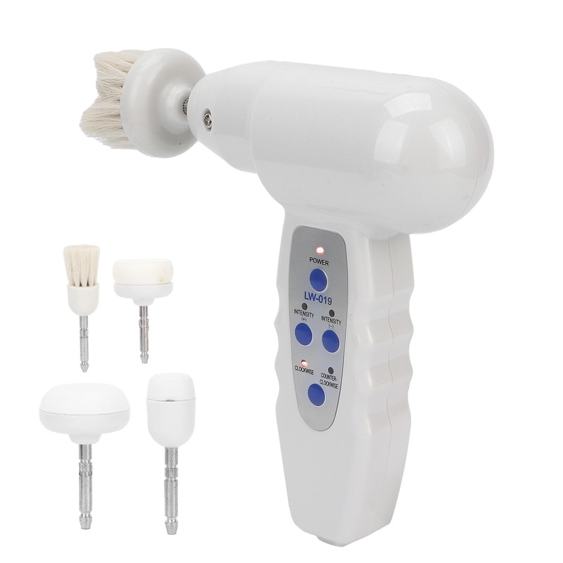 Electric Facial Cleansing Brush Plastic Rotary Exfoliating Brush Rechargeable Face