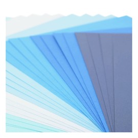 Vaessen Creative Florence Scrapbook Paper 216 g 12 x 12 x 24 Sheets Multipack, Blue, Paper, Multicoloured, 30.5 x 30.5 x 0.7 cm
