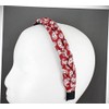 Perfect Hairstyle with Our Hair Accessories - Drk Red White