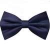 ZEYMINER Men Satin Bow Tie, Formal Tuxedo Suit Bowtie, Wedding