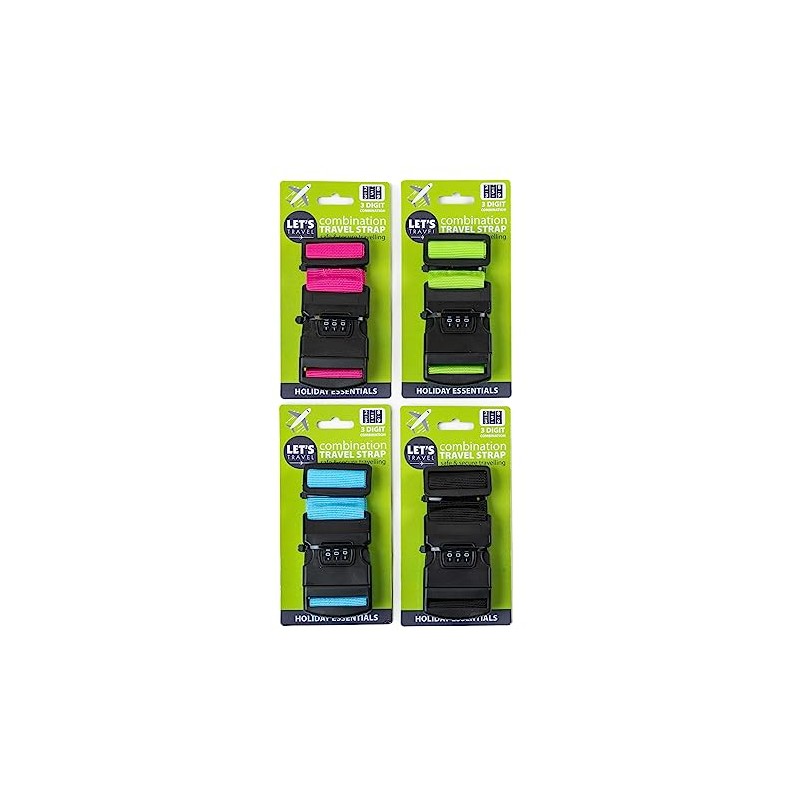 Lets Travel Luggage Strap With Combination Lock Travel Outdoors Bag