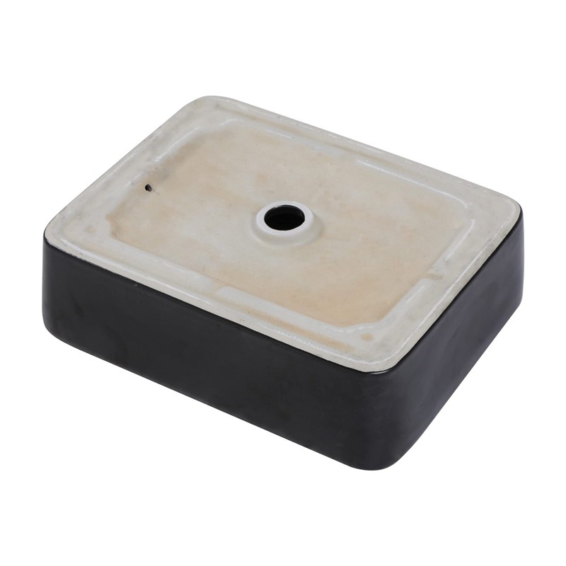 Kichae Vessel Sink Rectangular - 19"x15" Modern Bathroom Rectangle Above