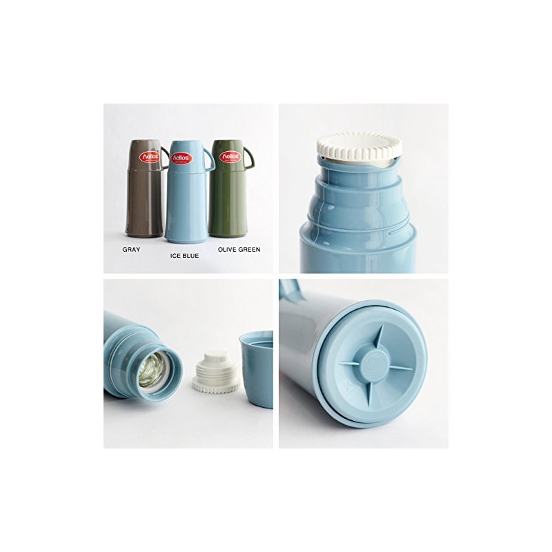 helios 544191 Tabletop Thermos Flask, Elegance, 8.5 fl oz (250