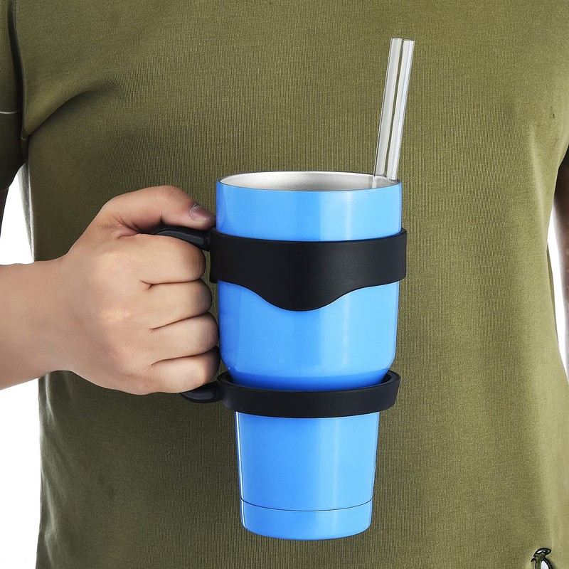 ALINK Reusable Clear Boba Straws, 10 in x 12 mm