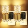 SCNNC Dimmable LED Night Light, 2 Pack Night Lights Plug