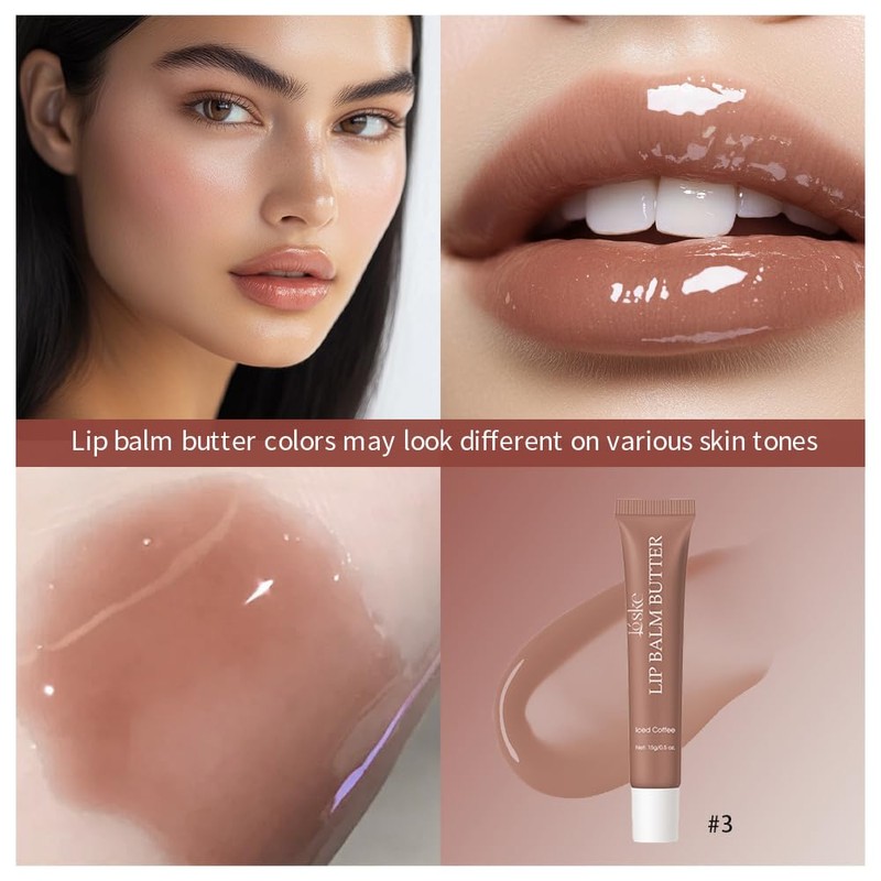 Summer Butter Lip Balm, Moisturizing Hydrating Natural Lip Care, Rich