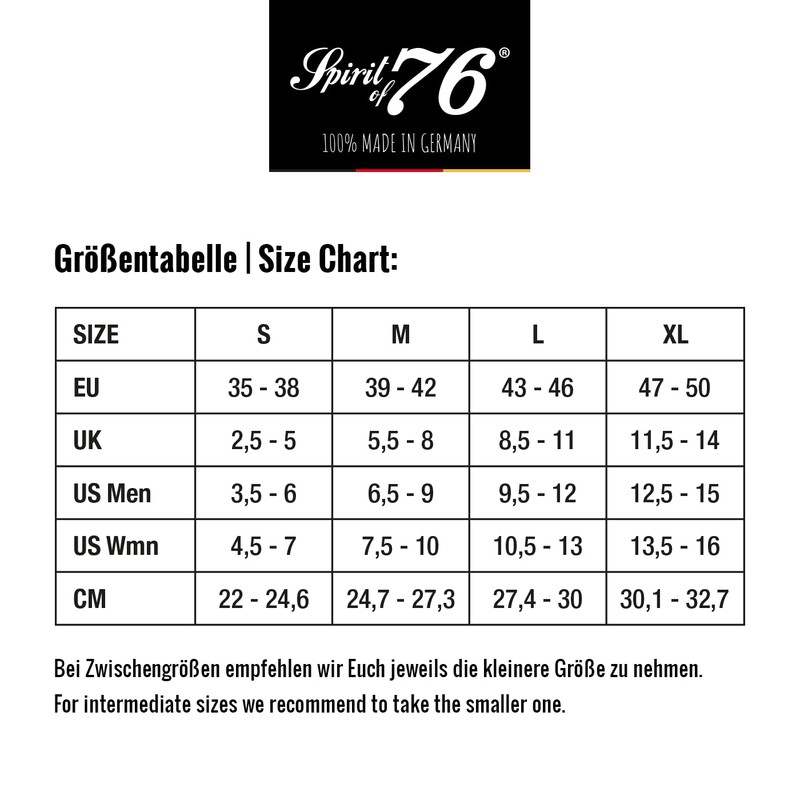 Spirit of 76 Tennis Socks 100% Made in Germany (3