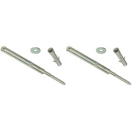 Gas N Pow3r Concealed Shelf Supports Brackets 120mm Floating Hidden Masonary Fix HEAVY DUTY x2