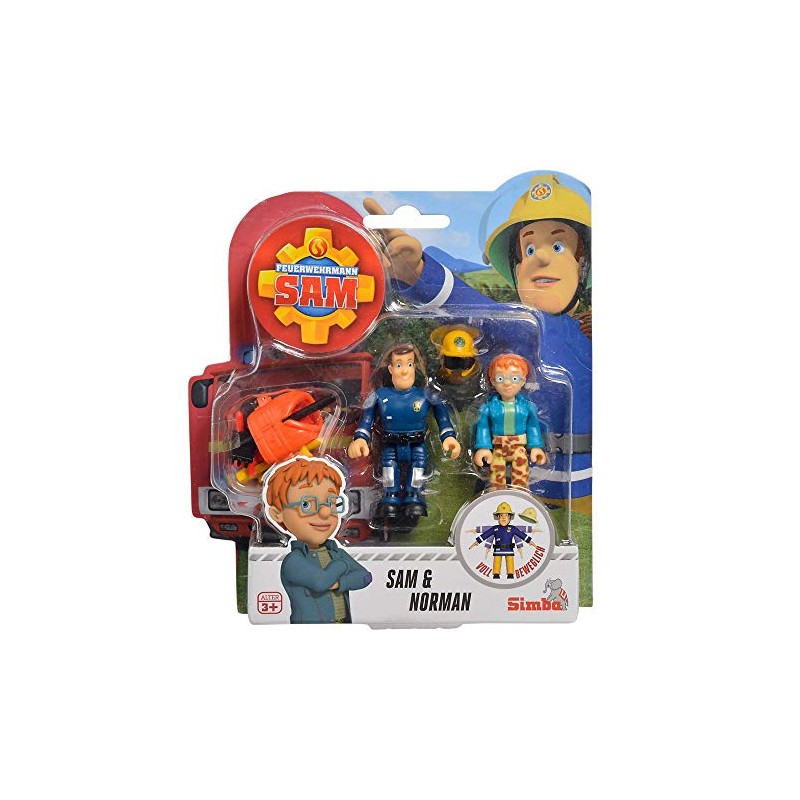 Fireman Sam Norman & Sam Game Figures Set | Simba