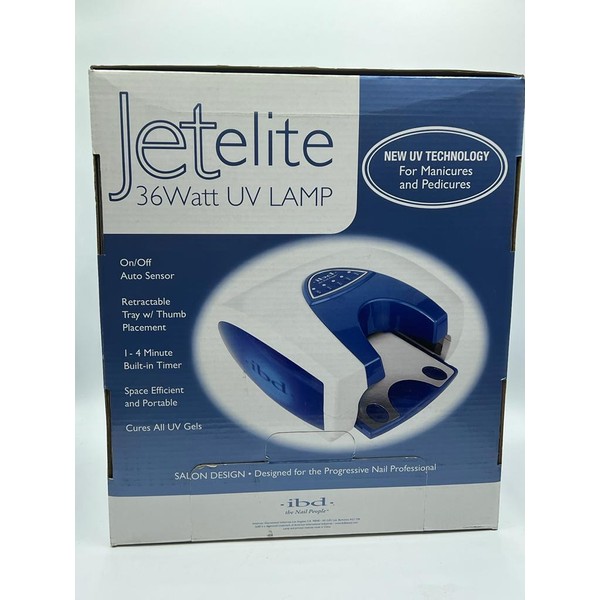 IBD JetElite 36-Watt UV Lamp for Manicures and Pedicures -