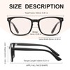 hunsquer Blue Light Glasses for Woman/Men Computer Blue Light Glasses