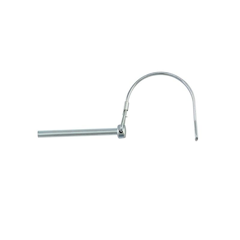 QWORK® 5 Pcs Folding D Shape Carbon Steel Folding Cotter